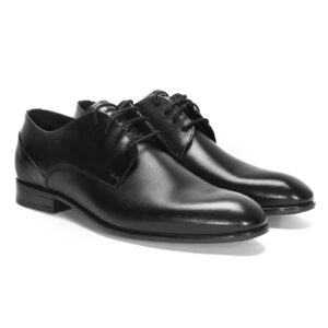 Buty wizytowe męskie czarne MARCH Domeno