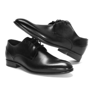 Men's formal shoes black MARCH Domeno