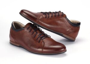 Brown half shoes sport 4198 Domeno