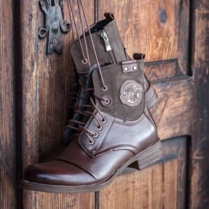 Men's winter leather boots M240b Domeno