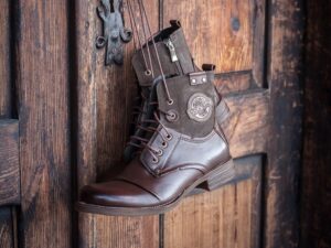 Men's winter leather boots M240b Domeno