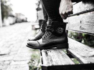 Men's leather winter boots Panas M240 Domeno