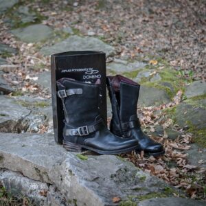 Men's leather high boots Panas4 M245 Domeno