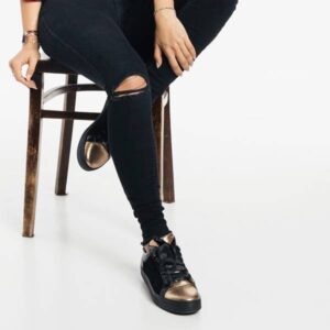 Black women's sneakers ANA Domeno