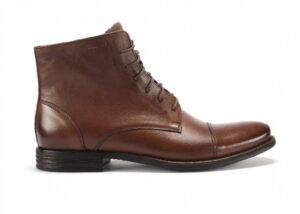 Men's leather boots 2298BR200 Domeno