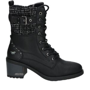 Women's heeled boots Mustang 1441-507-009 black