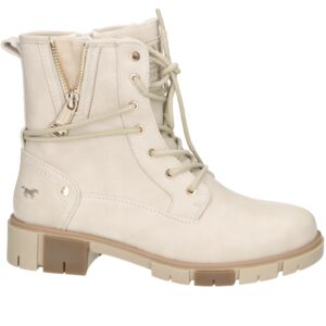 Mustang women's boots 1443-602-243 ivory