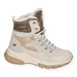 Mustang women's shoes 1481-605-243 ivory