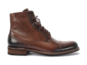 Brown men's boots 3924BR910ANT Domeno