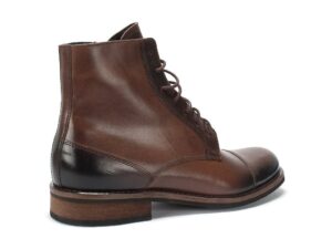 Brown men's boots 3924BR910ANT Domeno