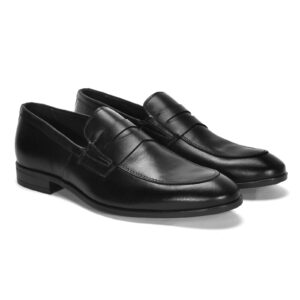 Men's black moccasins 6109N1500_CZ Domeno