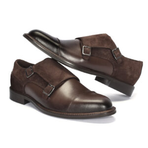 Dark brown monks 5344BR1067 Domeno