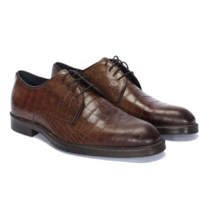 Brown formal half shoes 6231BE280_BR Domeno