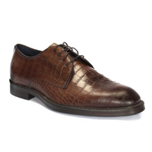 Brown formal half shoes 6231BE280_BR Domeno
