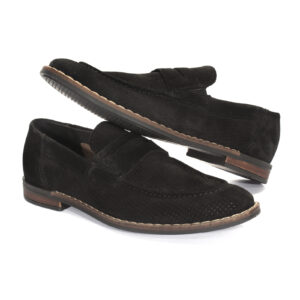 Men's black moccasins 4785NOL_CZ Domeno