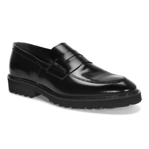 Men's black moccasins 6214N225_CZ Domeno