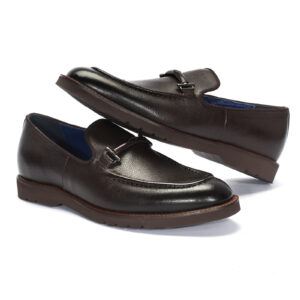 Brown men's moccasins 6224BR1188_BR Domeno