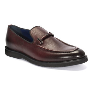 Men's maroon moccasins 6224RN1155_BRDDomeno