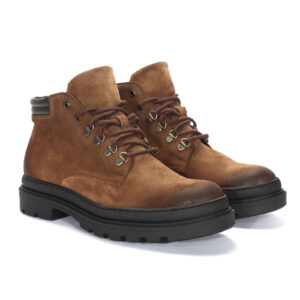 Brown men's winter boots K7485BR1133_BR Domeno