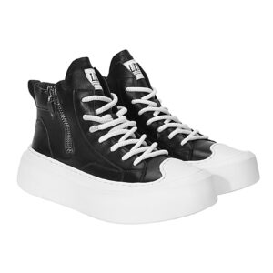 Men's black high-top sneakers 6119_CZ Domeno