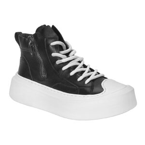 Men's black high-top sneakers 6119_CZ Domeno