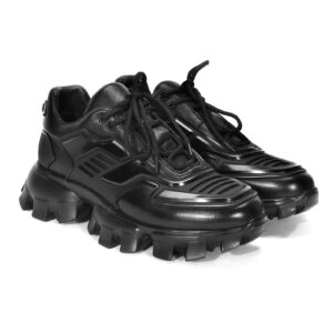 Black men's sneakers QA758T_45L_A1256_CZ Domeno