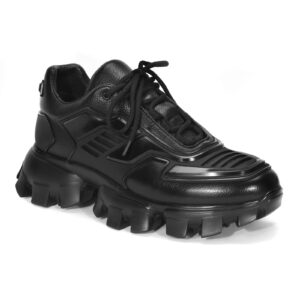 Black men's sneakers QA758T_45L_A1256_CZ Domeno