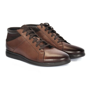 Brown men's winter boots TOMASSO Domeno