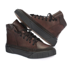 Brown men's winter boots 7224BR1024_BR Domeno