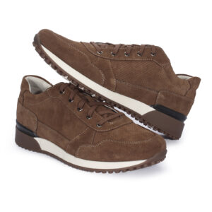 Brown men's sneakers 6251BR1211MTR Demeno