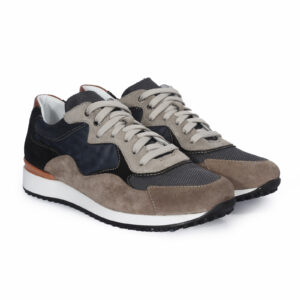 Men's leather sneakers 6252RN1182_GR Domeno