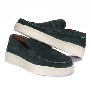 Men's leather moccasins 7548RN1199_ZIEL Domeno