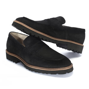 Men's leather moccasins 6279RN1120 Domeno
