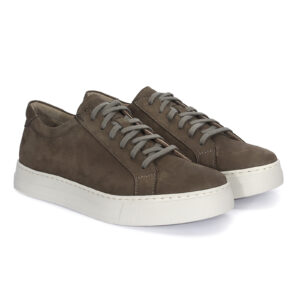 Men's olive nubuck sneakers 7549RN1205_OLIW Domeno
