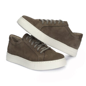 Men's olive nubuck sneakers 7549RN1205_OLIW Domeno