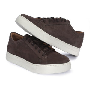 Men's ash nubuck sneakers 7549P175_POP Domeno