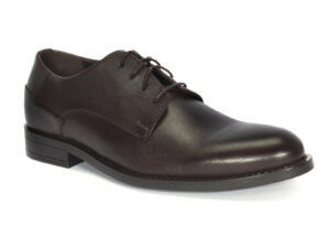 Domeno brown leather formal shoes