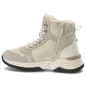White women's winter boots Mustang 1438-603-243
