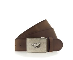 Mustang men's leather belt MG2083L14-660
