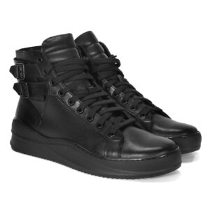 Men's high leather sneakers 4616N170_CZ Domeno