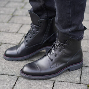 Чоловічі чорні зимові черевики 7302RSN1500_CZ Domeno