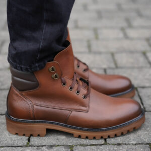 Botas castanhas para homem para o inverno 6101BR1028_BR Domeno