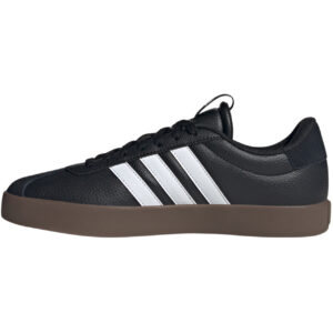 Мъжки кожени маратонки в черно Adidas VL Court 3.0
